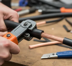 Ξεφλούδισμα καλωδίων για την αποκάλυψη καθαρού χαλκού και αύξηση της τιμής πώλησης.